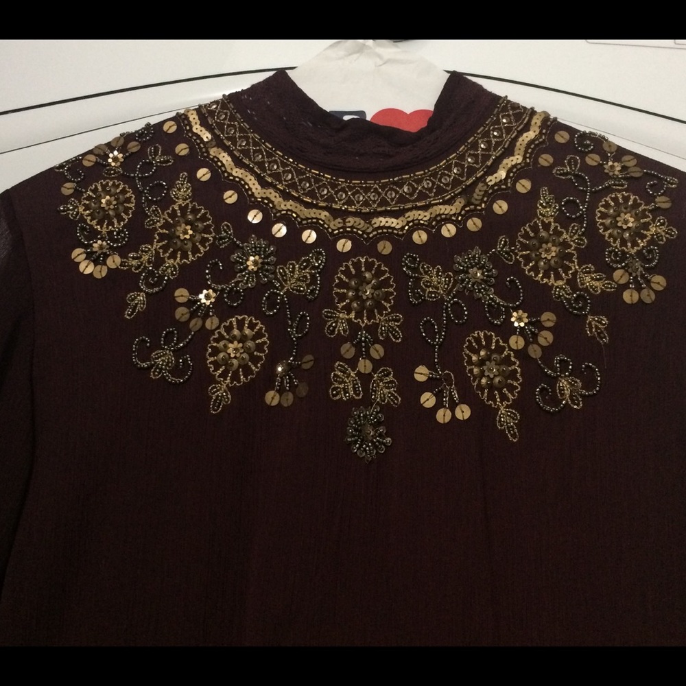 🆕! Forever 21 burgundy long dress! 🔮